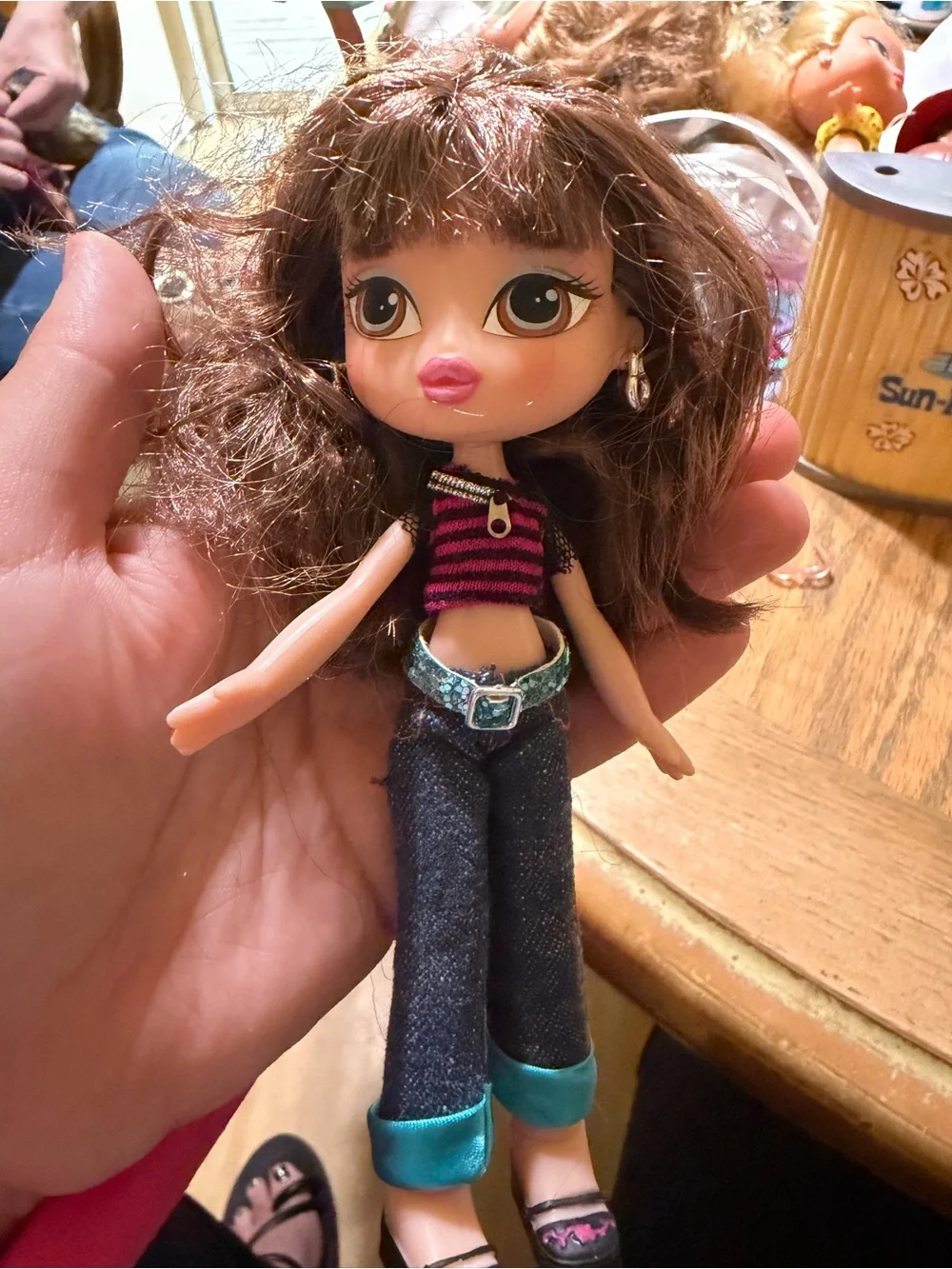 2006 MGA Entertainment Bratz Kidz Sisterz Kiani and Lilani Dolls